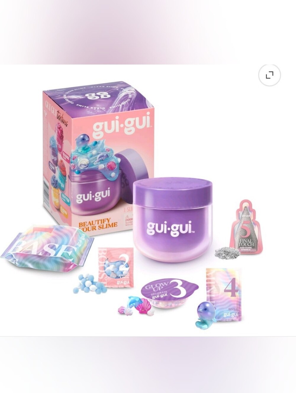 Gui Gui The Most Beautiful Slime Made by You! Styles Vary 13 Scents and 4 Textur